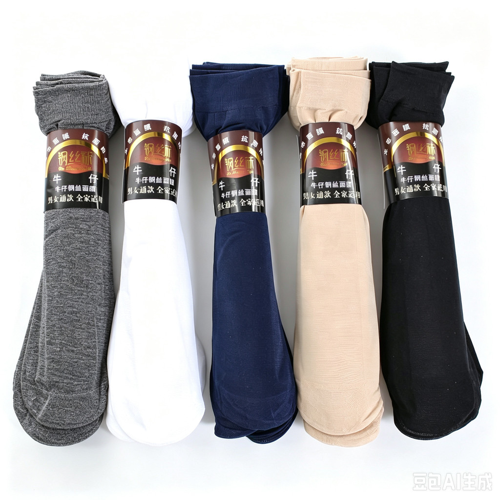 Silk Sock Bamboo - 10 пар мужских носков из антишелкового