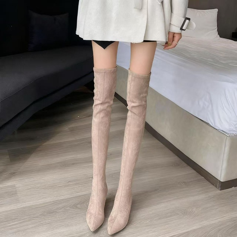 Knee High Sock Women - Сексуальные женские сапоги выше колена с