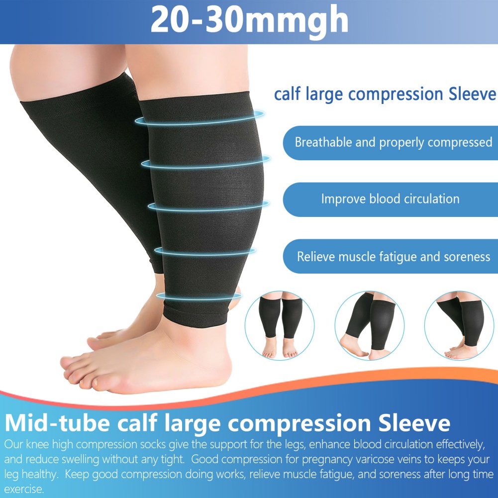 1 пара компрессионных рукавов  – обзор и цена Compression Sleeve Calf
