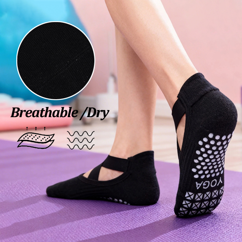Женские нескользящие носки для – обзор и цена Grip Sock Yoga