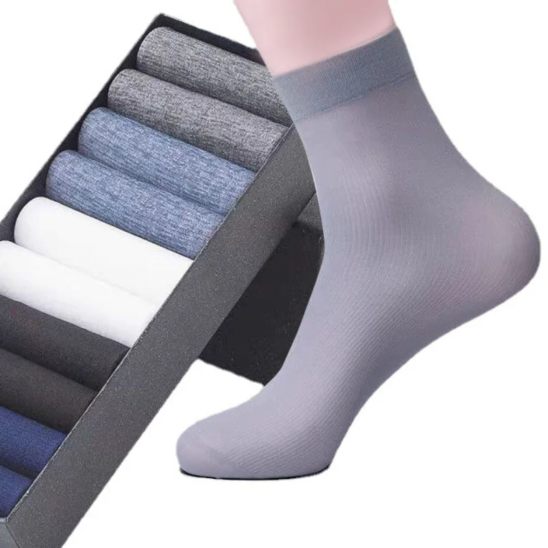 10 пар мужских носков, летние  – обзор и цена Silk Sock Bamboo